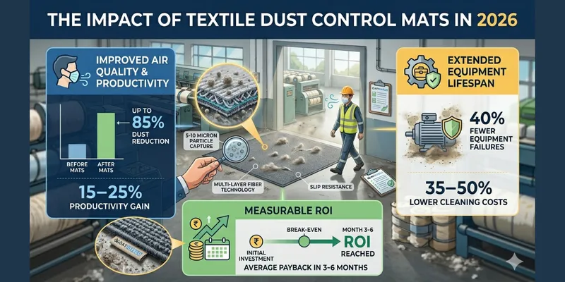 Textile Dust Control Mats Market 2026: $1.9B Valuation, 22% CAGR & 85% Dust Reduction